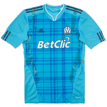 Camiseta de visitante versión jugador del Olympique Marseille 2010-11 - 5/10 - (L)