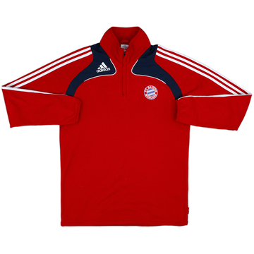 Forro polar con cremallera de 1/4 adidas del Bayern Munich 2008-09 - 8/10 - (M/L)