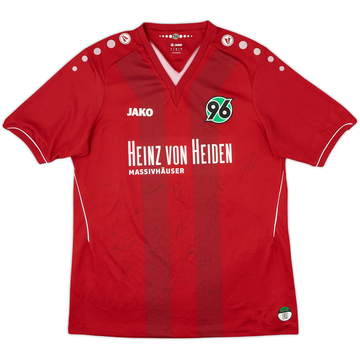 Camiseta de local del Hannover 96 2014-15 firmada - 8/10 - (M)