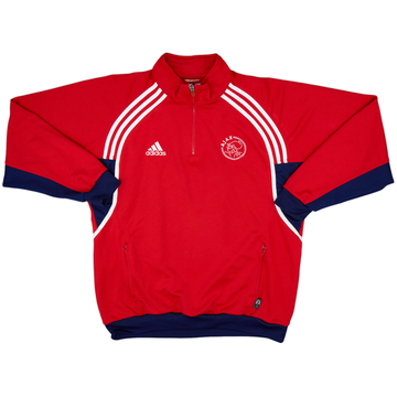 2021-22 Ajax adidas 1/4 Zip Training Top - 9/10 - (S) 2021-22 Ajax adidas 1/4 Zip Training Top - 9/10 - (S)