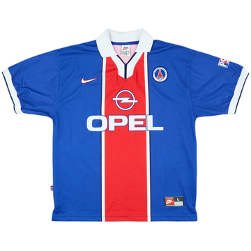1997-98 Paris Saint-Germain Player Issue Away L/S Shirt - 9