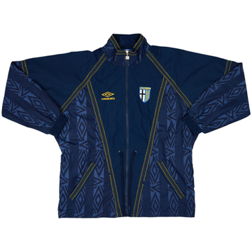 1990-92 Parma Umbro 1/4 Zip Track Jacket - 8/10 - (M) 1990-92 Parma Umbro 1/4 Zip Track Jacket - 8/10 - (M)