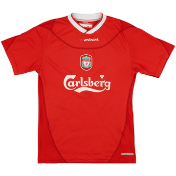 ウェア Rare LIVERPOOL 02-04 AWAY FOOTBALL SHIRT Liverpool Gerrard 17 Away Football Shirt 2002/04 Adults XXL