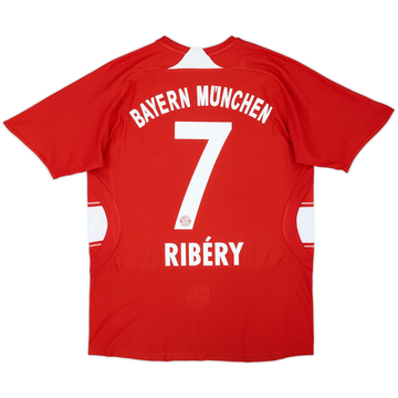 Camiseta de local del Bayern Munich 2007-08 Ribery #7 - 6/10 - (15-16 años)