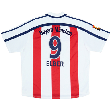 2000-01 Bayern Múnich Camiseta Visitante Elber #9 - 8/10 - (XXL)