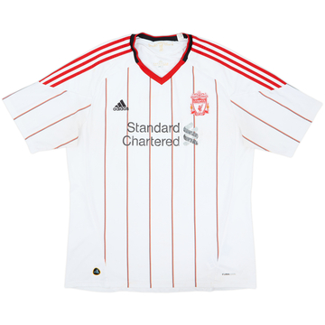 2010-11 Liverpool Camiseta Visitante - 4/10 - (XXL)