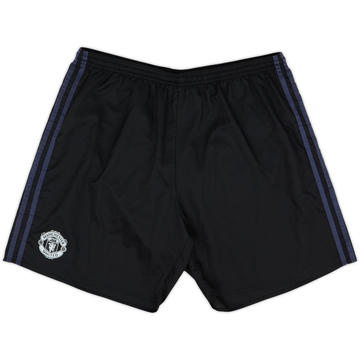 2017-18 Manchester United adidas Shorts de entrenamiento - 9/10 - (XL)