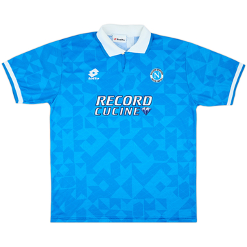 1994-96 Napoli Match Issue Home Shirt #6