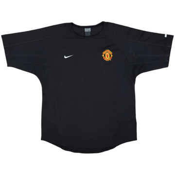 Nike Manchester United ドリルトップ　00s 2002-04 Manchester United Nike L/S Training Top - 8/10 - (M)