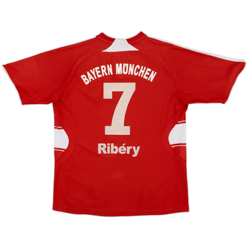 2007-08 Bayern Munich Home Shirt Ribery #7 - 6/10 - (M.Boys)