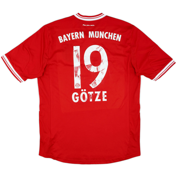2013-14 Bayern Munich Camiseta Local Gotze #19 - 4/10 - (L)