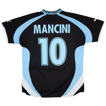 1997-98 Lazio Home Shirt Mancini #10 - 7/10 - (Y)