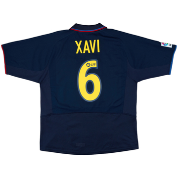 FCバルセロナ 10-11 アウェイ XAVI 6 2001-03 Barcelona Away Shirt