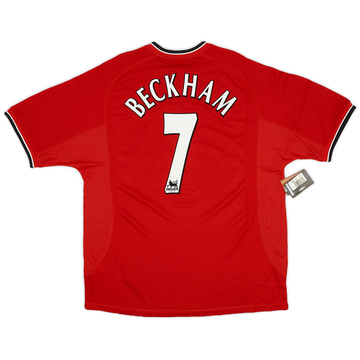 2002-04 Manchester United Home Shirt Beckham #7 2002-04 Manchester United Home Shirt Beckham #7
