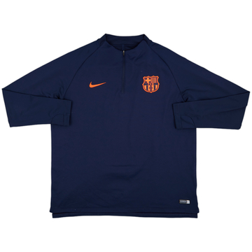 ♢新品♢FC Barcelona Nike 長袖シャツ Mサイズ 2018-19 Barcelona Nike Track Jacket - 8/10 - (L)