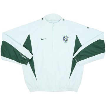 2002-03 Brazil Nike Track Jacket - 8/10 - (XL)