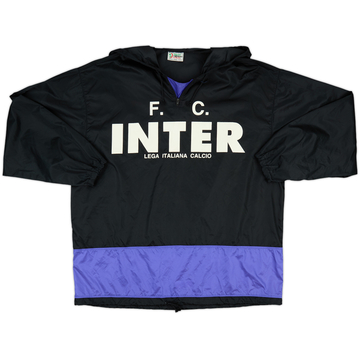1996-97 Inter Milan Umbro 1/4 Zip Drill Top - 9/10 - (S)
