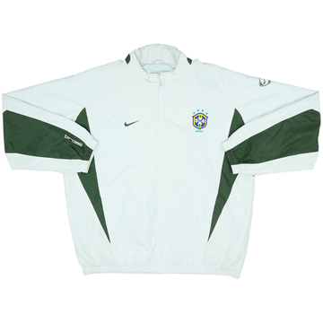 2002-03 Brazil Nike Track Jacket - 8/10 - (L)