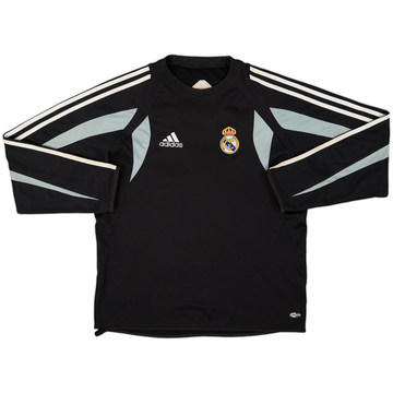 2004-05 Real Madrid adidas Drill Top - 6/10 - (L)