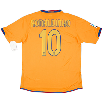 2006-07 Barcelona Home Shirt Ronaldinho #10 - 6/10 - (L)