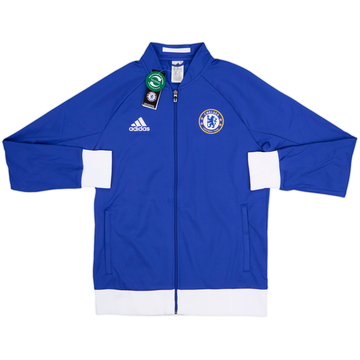 2016-17 Chelsea adidas Hooded Track Jacket - 8/10 - (L)