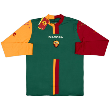 2005-06 Roma Cup Away L/S Shirt (XL)