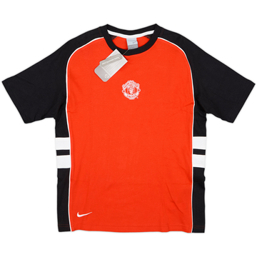 NIKE 355107-010 2009 MANCHESTER UNITED TRAVEL POLO BLACK