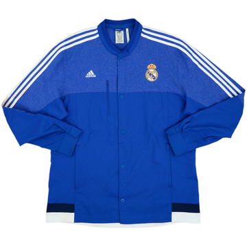 Chaqueta de chándal adidas con botones del Real Madrid 2014-15 - 7/10 - (XL)