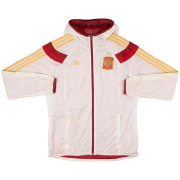 Chamarra de chándal con capucha adidas de España 2014-15 - 5/10 - (XL)