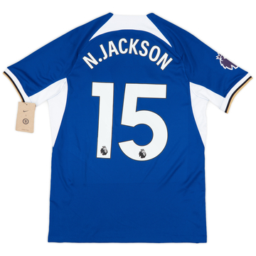 2023-24 Chelsea Home Shirt N. Jackson #15 (L)