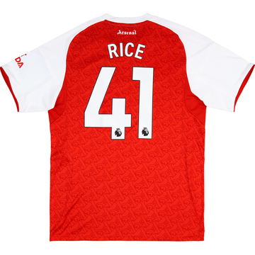 2023-24 Arsenal Home Shirt Rice #41 (KIDS)