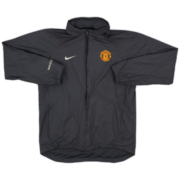 2002-03 Manchester United Nike Hooded Rain Jacket - 6/10 - (M)