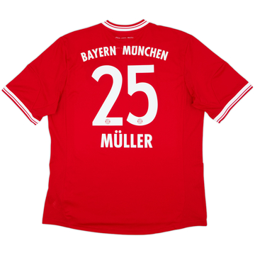 Camiseta de local del Bayern Munich 2013-14 Muller #25 - 6/10 - (XL)