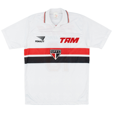1994 Sao Paulo Home L/S Shirt #10 - 7/10 - (L)