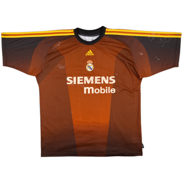 Real Madrid CASILLAS 1 シャツ オレンジ 2014-15 Real Madrid Goalkeeper Shirt #1 I. CASILLAS Signed
