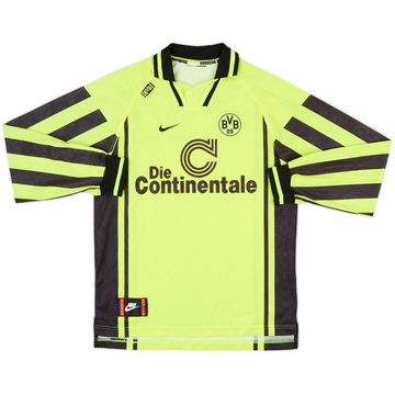 Borussia Dortmund away 1996-97 L ドルトムント 1996-97 Borussia Dortmund Player Issue Away Shirt - 6/10 - (XL)