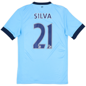NIKE - Manchester City 18/19 【David Silva 】 MANCHESTER CITY 2018/2019 HOME FOOTBALL SHIRT JERSEY NIKE M