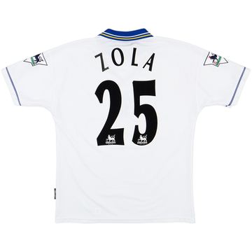 1997-99 Chelsea Home Shirt Zola #25 - 8/10 - (M)