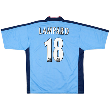 1997-98 West Ham Away Shirt Lampard #18 - 9/10 - (XL)