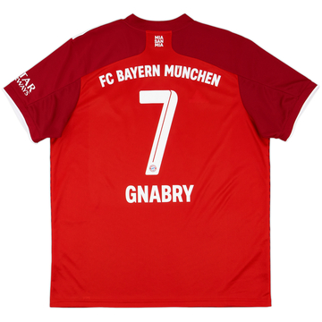 2020-21 Bayern Munich Home Shirt Gnabry #7 - 10/10 - (S)