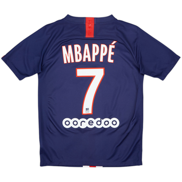 Camiseta de local del Paris Saint-Germain 2019-20 Mbappe #7 - 8/10 - (13-15 Años)