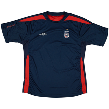 2006-07 England Umbro Training Shirt - 8/10 - (XL)
