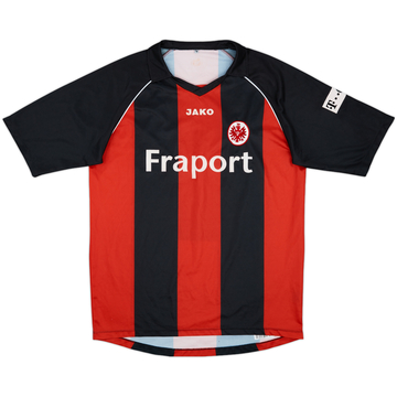 2006-07 Eintracht Frankfurt Signed Home Shirt Takahara #19