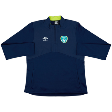 2021-22 Ireland Umbro 1/4 Zip Training Top - 9/10 - (S)