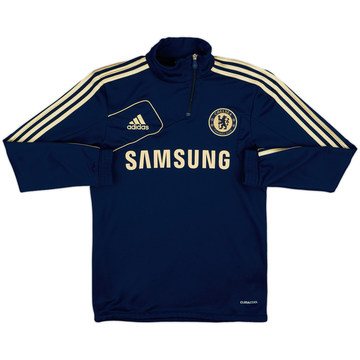 2012-13 Chelsea adidas 1/4 Zip Drill Top - 8/10 - (M)