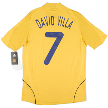 2010-11 Spain Away Shirt David Villa #7 - 8/10 - (S)