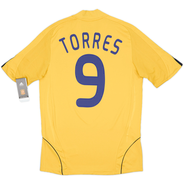 2009-10 Spain Home Shirt Torres #9 - 7/10 - (XXL)