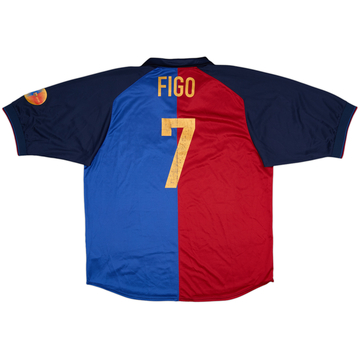 1999-00 Barcelona Centenary Home Shirt Guardiola #4 - 5/10 - (M)