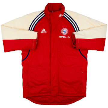 2000-01 Abrigo de banquillo acolchado adidas versión jugador del Bayern Munich - 6/10 - (L/XL)