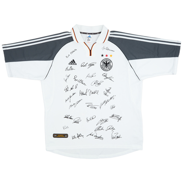 海外限定スパイク販売 2000-02 Germany 'Signed' Home Shirt - 9/10 - (XL) トップス